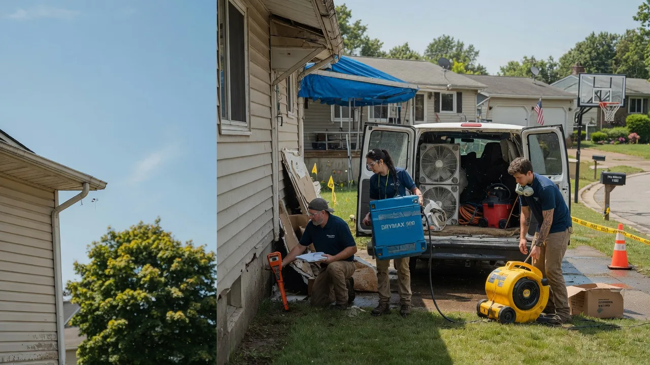 Ceiling Leak Cleanup in Saint Marie, MT near me
